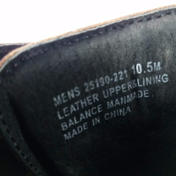 Stacy Adams Mens Leather Oxfords Size 10.5 M - Picture 6 of 8